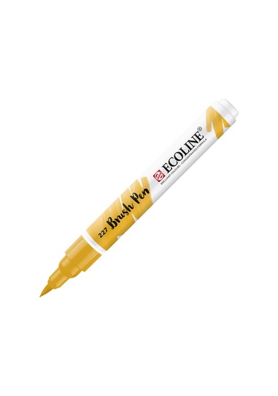 Talens Ecoline Brush Pen Yellow Ochre 227