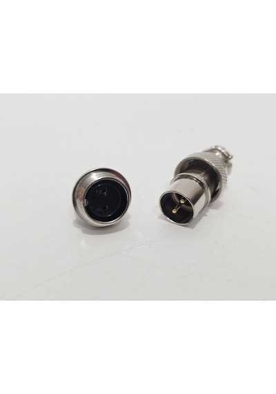 Gx16 2 Pin Havacılık Tipi Konnektör