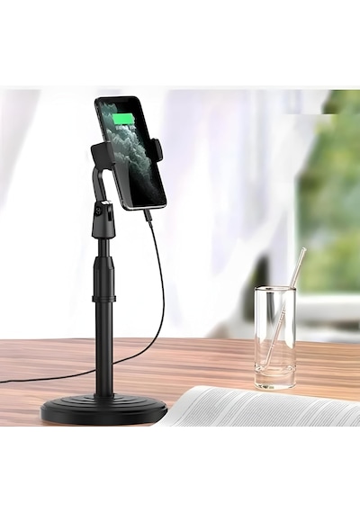 Tr 360 Döner Masaüstü Telefon Standı, Teleskopik Ve Ayarlanabilir Telefon Tutucu, Katlanabilir Masaüstü Telefon Diğer