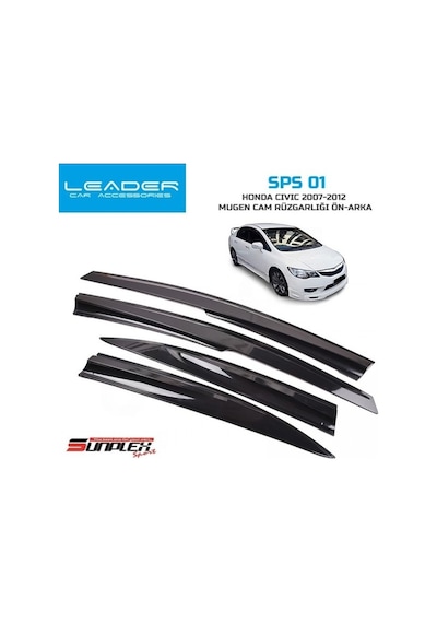Onkar Cam Rüzgarlığı Sunplex Mugen Honda Civic 2007-2012 4lü Sps01 303-016-005