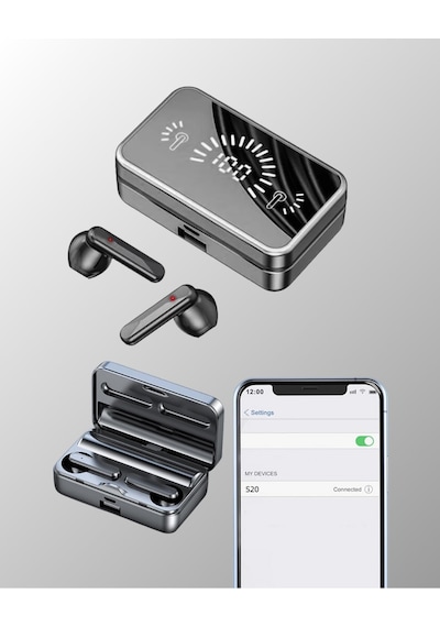 Bluetooth 5.4 Kablosuz Kulaklık Gürültü Engelleme Ve Dokunmatik Kontrol -