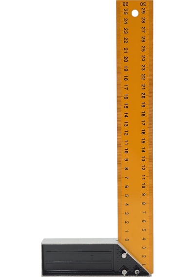 Fixonic B.h.d Bhd00589 300mm/30cm Sarı L Marangoz Gönye