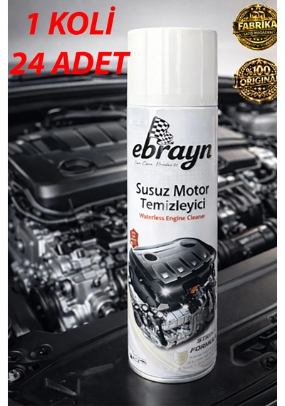 Premium Oto Araç Susuz Motor Temizleme Spreyi Motor Parlatıcı Sprey 500ml 1 Koli 24 Adet