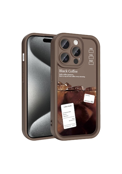 Nourthkiingdom Apple Uyumlu iPhone 14 Pro Kılıf Kamera Korumalı Baskılı Arka Yüzey Nrtk Klas Kapak - Beyaz Beyaz