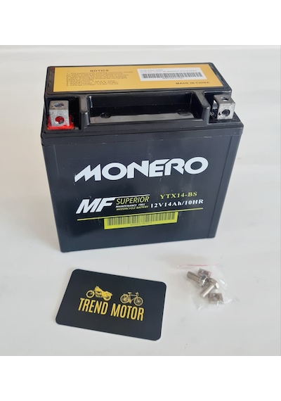 12v 14ah Ytx14-bs Akü - Motosiklet Atv