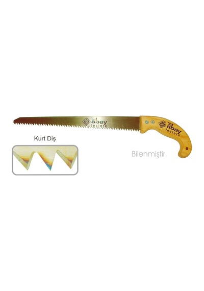 Abay Kurt Diş Bağ Testere 35 Cm - Ahşap Sap
