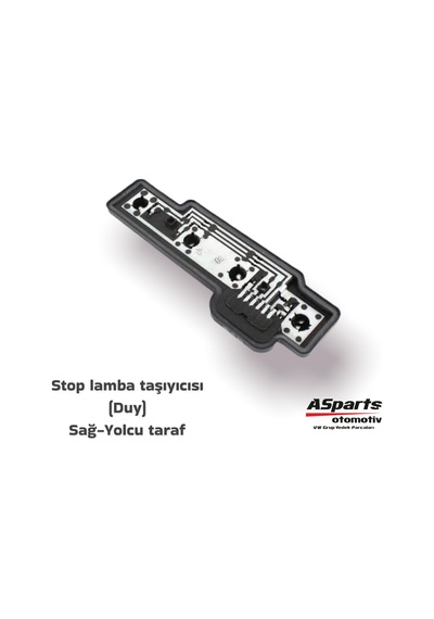 Vw Caddy 2004 - 2014 Stop Lamba Taşıyıcı Duy Sağ-Yolcu 2K5945258A