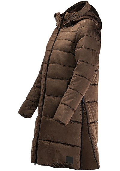 Jack Wolfskin Eısbach Coat W Kadın Outdoor Ceketi Kahve Kahve Kahverengi