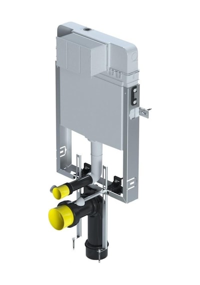 Serel Smooth Gömme Rezervuar 2'li Set T020111+p580180 Mat Krom