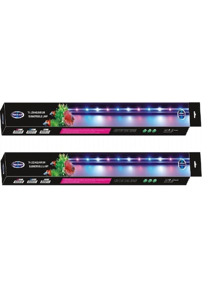 Aqua Master Akvaryum Su İçi Led Lamba 80 Cm Pembe-Beyaz