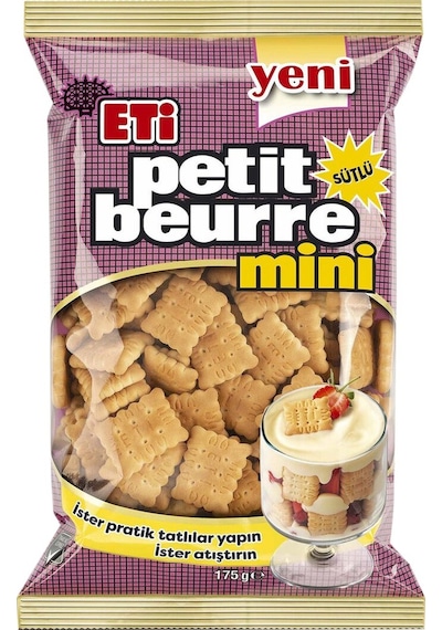 Eti Petit Beurre Mini Bisküvi 175 Gr X 6 Adet