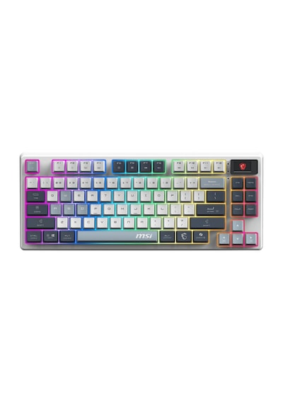 Msı Forge Gk600 Tkl Wıreless Sky Tr Rgb Mekanik Gaming Oyuncu Ckckmsı0008