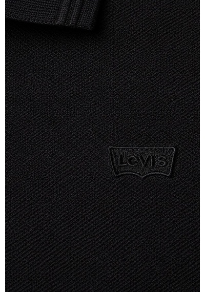Levi's % 100 Pamuk Regular Fit Polo Yaka Sweat Erkek Polo Yaka Sweat 00aut-0001 Siyah