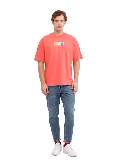 Kinetix Ml Luela 11hs102 5fx Somon Erkek Kısa Kol T-shirt Pembe