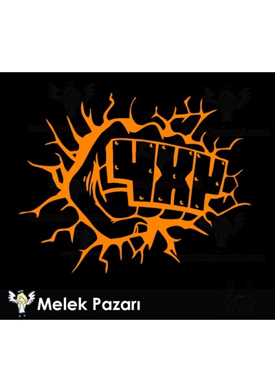 4X4 Yumruk Off Road Sticker 4X4 Yumruk Off Road Sticker