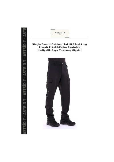 Astrid T Single Sword Outdoor Taktik&trekking Likralı Erkek&kadın Pantolon Hediyelik Eşya Tırmanış Giysisi Çok Renkli