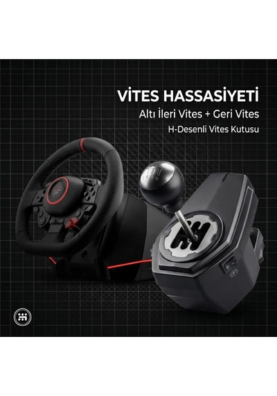 Flashfire F117 Monaco 900 / 270 Titreşimli Yarış Direksiyon Seti Hall-effect Sensör, 6 İleri Manuel Vites, 3 Pedallı Pc / Ps4 / Ps3 / Xbox Series X S / Switch Uyumlu Flashfire F117 Monaco 900 / 270 Titreşimli Yarış Direksiyon Seti Hall-effect Sensör, 6 İleri Manuel Vites, 3 Pedallı Pc / Ps4 / Ps3 / Xbox Series X S / Switch Uyumlu