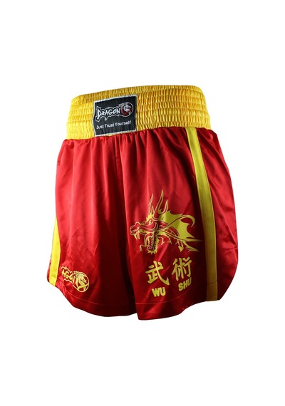Dragondo 45755 Wushu Sanda Şortu Kırmızı
