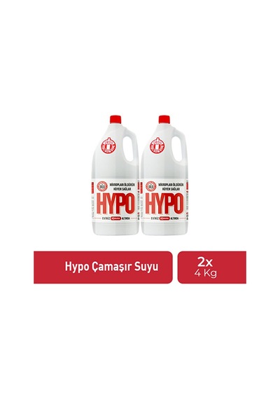 Hyper Hypo Çamaşır Suyu 4 Kg X 2 Adet Diğer