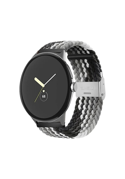 Huawei Watch Gt4 41mm / Üniversal-garmin-mibro-vivo Akıllı Saat 18mm Kordon Metal Klipsli Flexi Örgü