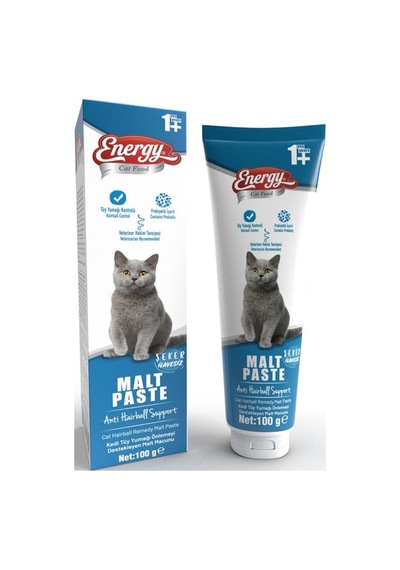 Cat Food Energy 100 G Yetişkin Kedi Malt Paste 10'li Paket