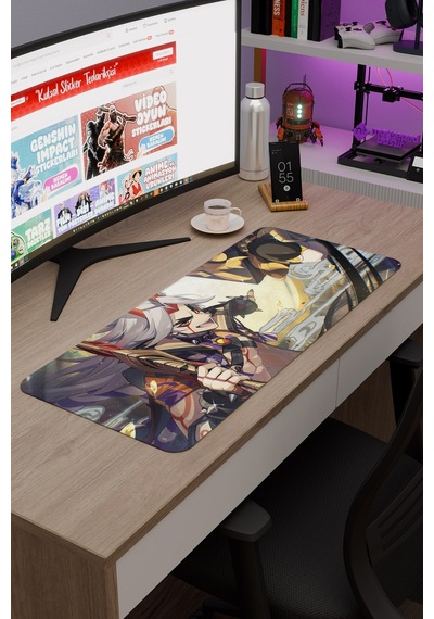 Itto Genshin Impact Anime Gacha V3 - 70x30 Xl Gaming Mouse Pad Fare Altlığı