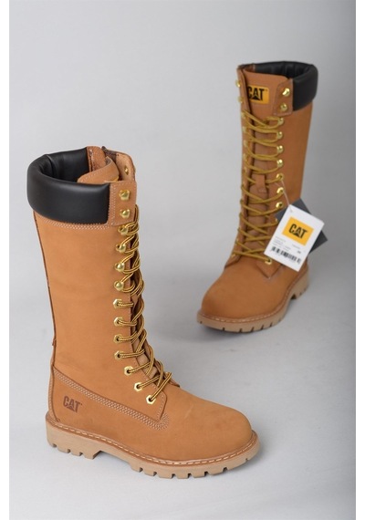 Caterpillar Cat Kadın Bot Clovıs Hı 015z101214 - Bal Rengi Nubuk Hardal