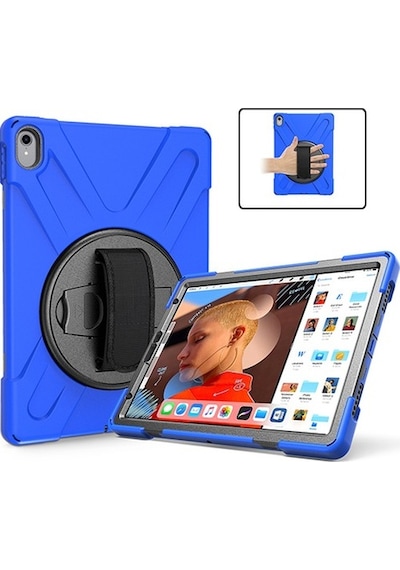 Apple Uyumlu iPad Pro 11 Inch (2021-2020-2018),3 Katmanlı Standlı Zırh Kılıf (336227011)