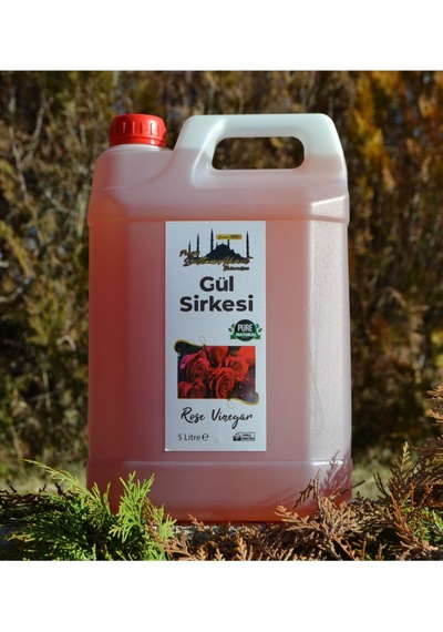 Gül Sirkesi 5lt %100 Katkısız Doğal