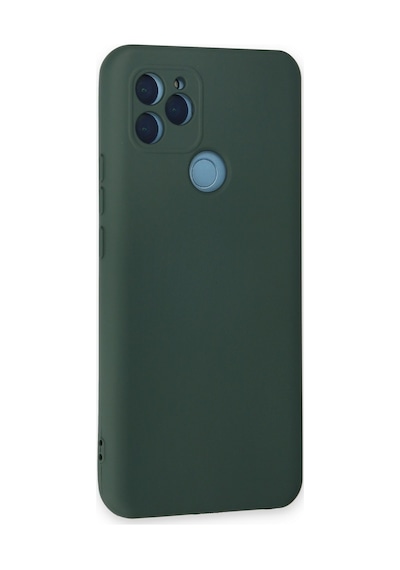 General Mobile Gm 22 Kılıf Nano İçi Kadife Lansman Silikon - Koyu Yeşil Koyu Yeşil