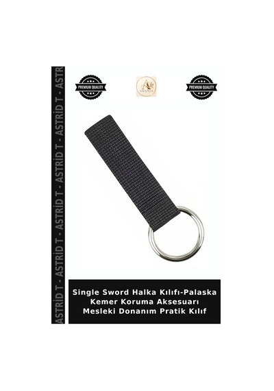 Astrid T Single Sword Halka Kılıfı-palaska Kemer Koruma Aksesuarı Mesleki Donanım Pratik Kılıf Diğer