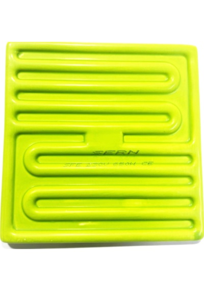 İnfrared Seramik Isıtıcı Rezistans Düz 122x122mm 650w 230v Yeşil Renk Sfe Model 1 Adet