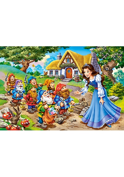 Castorland 40 Maxi Parça Pamuk Prenses Ve Yedi Cüceler Puzzle