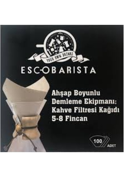Chemex Filtre Kağıdı 100'Lü Paket - Pour Over Demleme Filtre Kağı