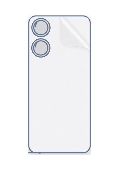 Schitec Oppo A2x Uyumlu Arka Yüzey Hidrojel Koruyucu Film