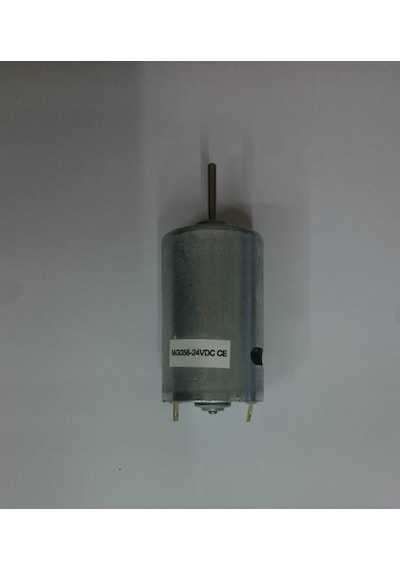 24V Dc 7500Rpm Uzun Milli Motor 37 MM Çap