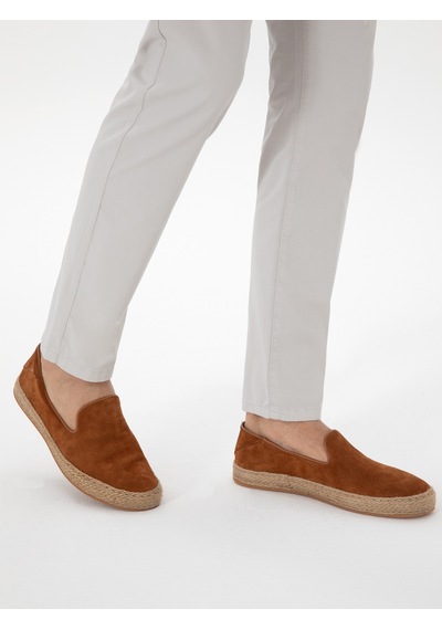 Cacharel Taba %100 Deri Loafer Ayakkabı
