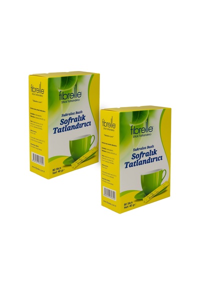 Fibrelle Ultra Plus Tatlandırıcı 05 G 80 Adet Kutu 2 Adet