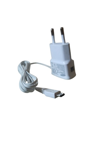 1 Metre Kablolu Micro B Uçlu Şarj Aleti 1 Metre Kablo + Başlık