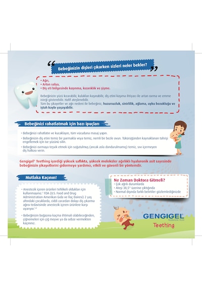 Gengigel Teething Jel Diş Çıkarma Jeli 20 Ml