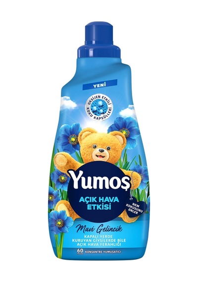 Yumoş Açık Hava Etkisi 1440 Ml Nergis Ve Mavi Gelincik Kons.yumuşatıcı 2 Li Set 2'li Set