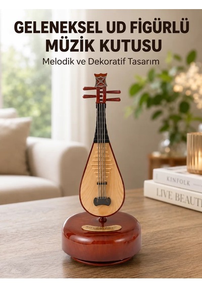 Hepsi Enstrüman Şeklinde Müzik Kutusu Lüt Tasarım Melodious Music Najmaddin