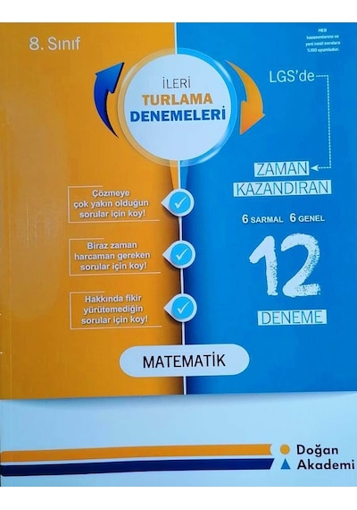 Doğan Akademi 8. Sınıf LGS Matematik Zaman Kazandıran