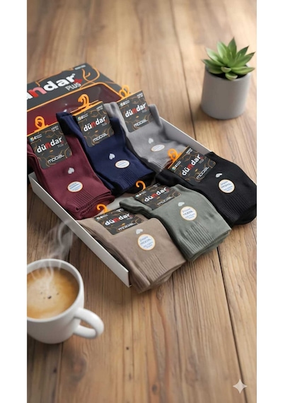 Unisex Modal Soket Çorap, Asorti, 12'li Kutu Set2 Unisex Modal Soket Çorap, Asorti, 12'li Kutu Set2