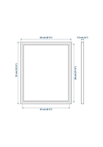 Sumuhome Yllevad Dekoratif Fotoğraf Çerçeve Beyaz 21x30