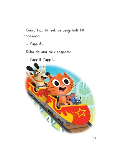 Kit ve Kubo Lunapark Hız Treninde