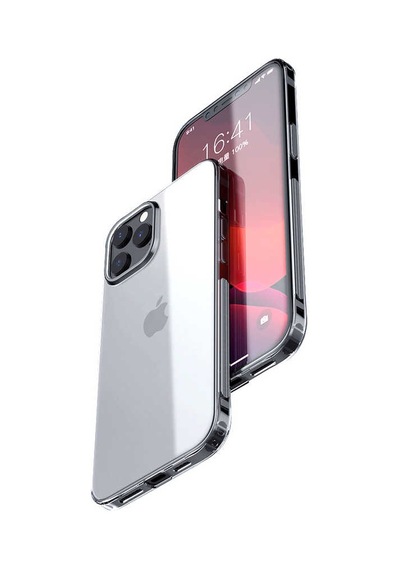 Apple Uyumlu iPhone 12 Pro Uyumlu Tchs İmax Silikon-renksiz Renksiz -