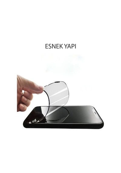 Xiaomi Uyumlu Redmi Poco M5s Tam Kaplayan Fiber Nano Ekran Koruyucu Cam