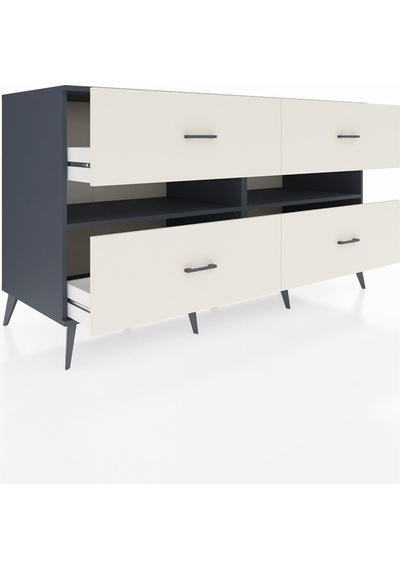 Kronos Konsol 2 Raflı 4 Çekmeceli 176x59x99 Antrasit-antrasit/aytaşı Antrasıt/aytası - Antrasıt Kronos Konsol 2 Raflı 4 Çekmeceli 176x59x99 Antrasit-antrasit/aytaşı Antrasıt/aytası - Antrasıt