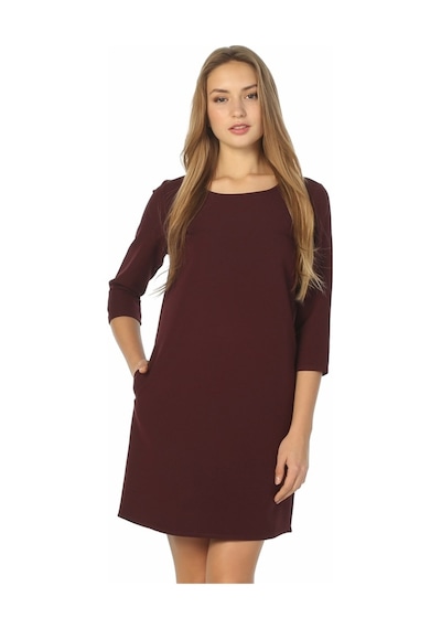 Bulalgiy Kadın Bordo Elbise - Bga109555